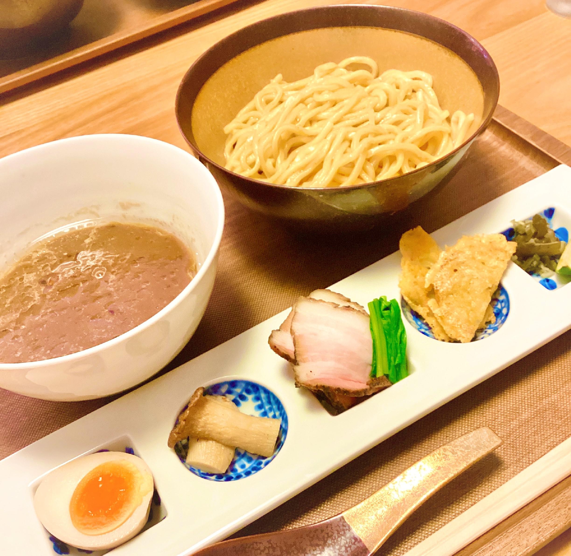 季節限定【ポルチーニ香る五種キノコのつけ麺】